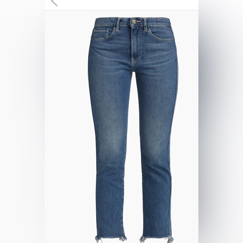 3x1 JEANS FRAYED‎ HEM IN SCUBA 29